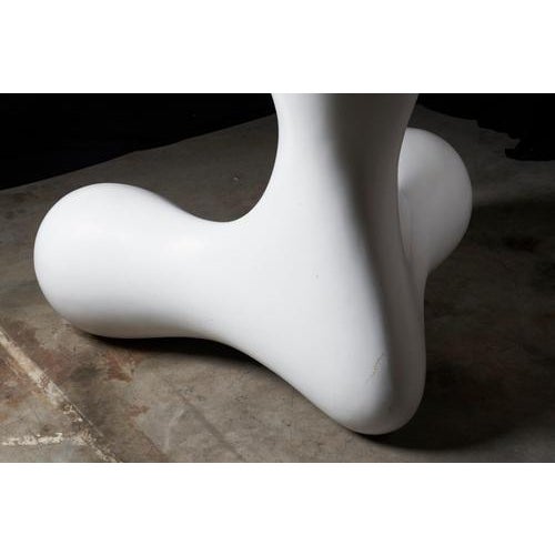 Kortekaas Chair in White Fiberglass, 1970 For Sale - Image 9 of 15