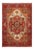 Pasargad Ivory Fine Hand-Knotted Serapi Design Rug 4' X 6' For Sale
