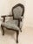 Vintage Gorgeous Louis XV Style Bergere uniquely carved wood and upholstered Chair. A stunning addition to any room. The...