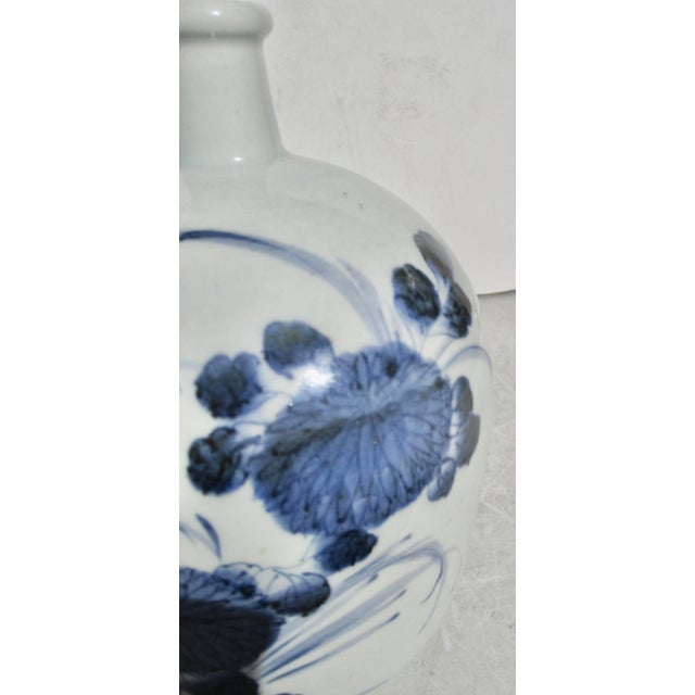 Celadon Japanese Saka Wine Bottle Early 20th Century For Sale - Image 8 of 8
