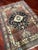 A rare antique Bahsais rug distinguished by its exceptional design, intricate drawing, and beautifully balanced...