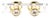 14k Yellow Gold Tiffany & Co. Earrings With 0.3ct F/Vs2 Diamonds, A Pair For Sale