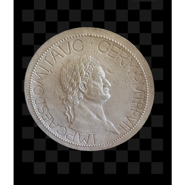 Early 20th Century Vintage Italian Plaster Grand Tour of the Roman Emperor. For Sale - Image 5 of 8