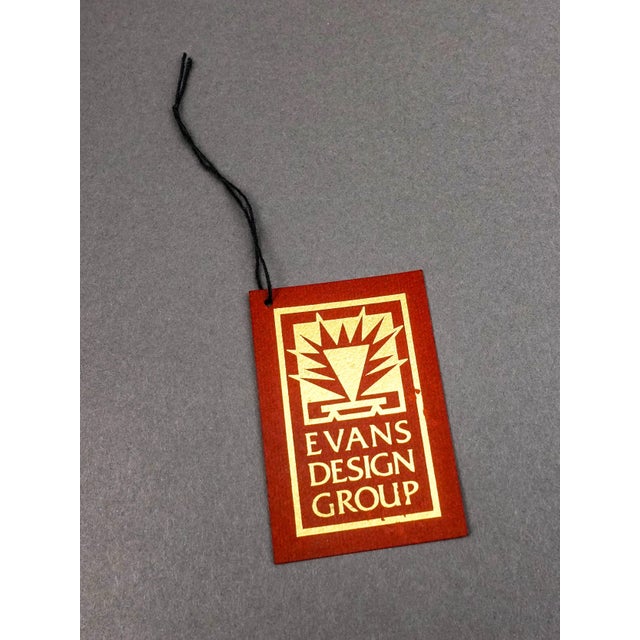 Green Tony Evans 1998 California Studio Raku Ceramic Art Pottery Monumental Vase For Sale - Image 8 of 11