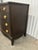 Mid 20th Century Colonial Serpentine Hepplewhite Mahogany Chest For Sale - Image 5 of 12