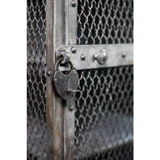 Metal Workshop Cabinet, 1930s For Sale - Image 6 of 12