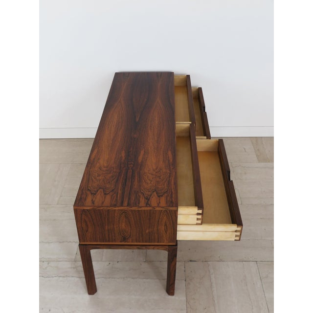 Scandinavian Dark Wood Sideboard or by Kai Kristiansen for Aksel Kjesgaard, Demnark, 1960s For Sale - Image 15 of 18