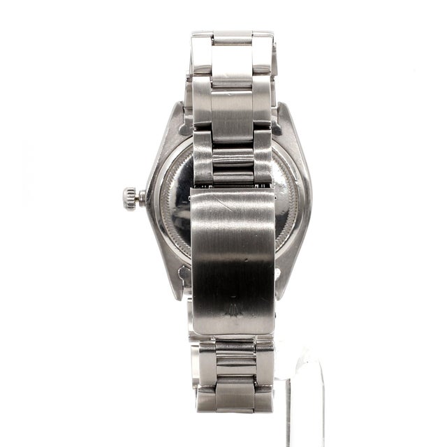 Rolex Vintage Rolex Oysterdate Precision 34mm Manual Wind Steel Oyster Bracelet Watch For Sale - Image 4 of 8