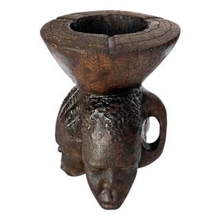 Three-Sided Wooden Ashtray, France, 1960 For Sale