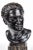 Figurative Midcentury Bronze Bust of Man, circa 1950 For Sale - Image 3 of 9