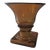 Early 21st Century Amber Pedestal Candle Holder Vidrios San Miguel Recycled Glass, Spain For Sale