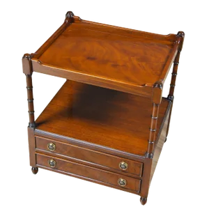 Traditional Mahogany Large Turned Leg Table