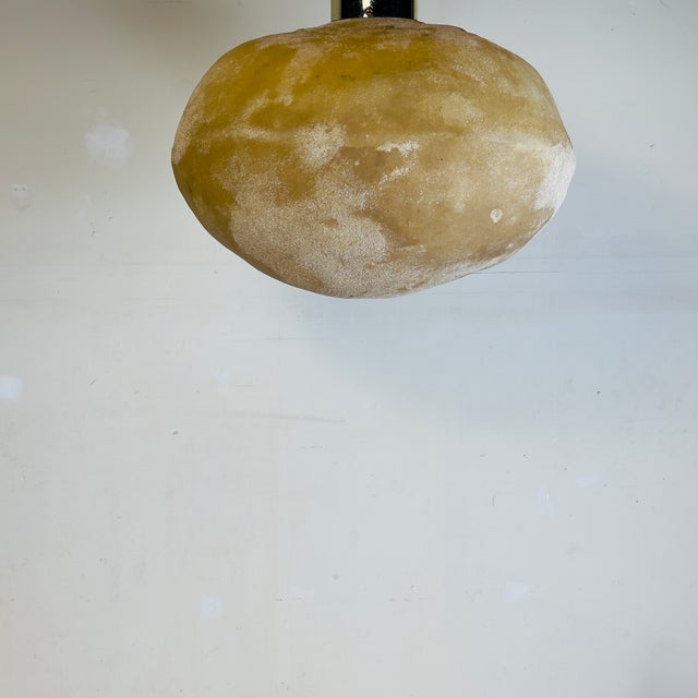 Contemporary Large Vintage Resin Ceiling or Pendant Ligh For Sale - Image 3 of 8