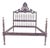 Portuguese Carved and Turned Double Bed, 1910 For Sale - Image 10 of 10