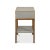 Wood Pair of Small Gray Nightstands For Sale - Image 7 of 11