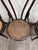 Early 20th Century Antique Thonet Style Bentwood Caned Seat Dining Chairs - Set of 4 For Sale - Image 5 of 12