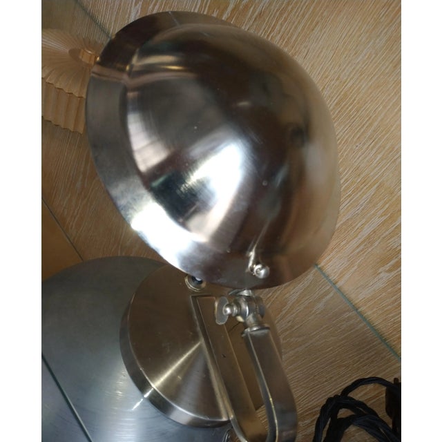 Boho Chic Art Deco Oyster Table Lamp, 1930s For Sale - Image 3 of 5