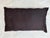 Pillow made with wool pile genuine hand made antique Persian rug fragment-Poly fill with fabric backing with sewn closure-