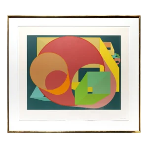Scholes I, Al Held Screen Print