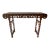 Large Chinese Hand Carved Altar Table or Rosewood Console Table or Entry Table For Sale