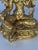 Metal Antique Tibetan Gilt Bronze Green Tara (Syamatara) Seated on Lotus Throne For Sale - Image 7 of 7