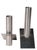 Mid-Century Modern Late 20th Century Pair of Danish Modern Stainless Steel Candlesticks by Erik Bagger Form Function Denmark For Sale - Image 3 of 12