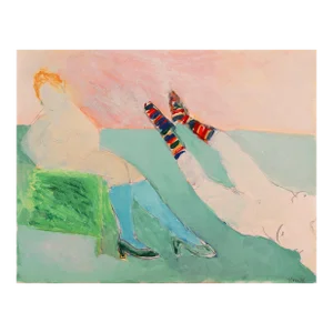 'Playing With Socks' by Inez Storer, 1978, San Francisco Women's College, San Francisco Art Institute