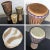 Vintage Trio of Tribal Drums Carved Wood and Animal Hide For Sale - Image 11 of 13