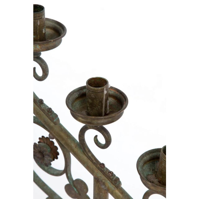 Ecclesiastical Candelabra, Set of 2 For Sale - Image 6 of 9