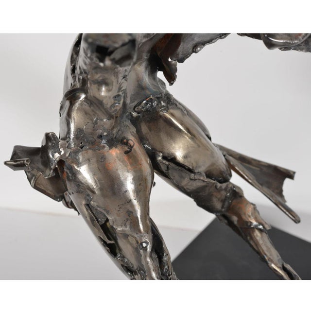 Judith Brown, Abstract Expressionist Figurative Dancer Welded Metal Sculpture Judith Brown, c.1960's For Sale In Miami - Image 6 of 14