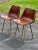 Metal 1960s Vintage Leather Wrapped Bucket Chairs - a Pair For Sale - Image 7 of 7