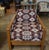 Mid 20th Century Reupholstered MCM Oak Loveseat and Chair Set For Sale - Image 5 of 7