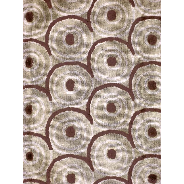 A vintage Spanish flat-woven textile carpet from the mid-20th century.