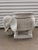 1960's Rattan White Elephant Side/Drink Table For Sale - Image 4 of 11