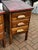 Edwardian Bedside Tables in Oak, Set of 2 For Sale - Image 4 of 12