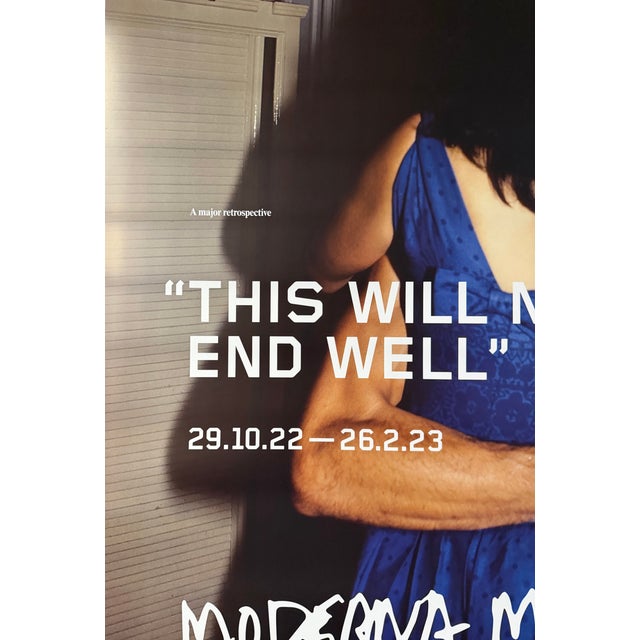 Paper Nan Goldin, the Hug, New York City, 1980, Copyright Nan Goldin, This Will Not End Well, 2022, Exhibition Poster, Printed in Sweden. For Sale - Image 7 of 7
