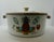 Paint Set of 2, Vintage Georges Briand Ambrosia Enamel Giant Stock Pot Buffet Server & Kettle For Sale - Image 7 of 11