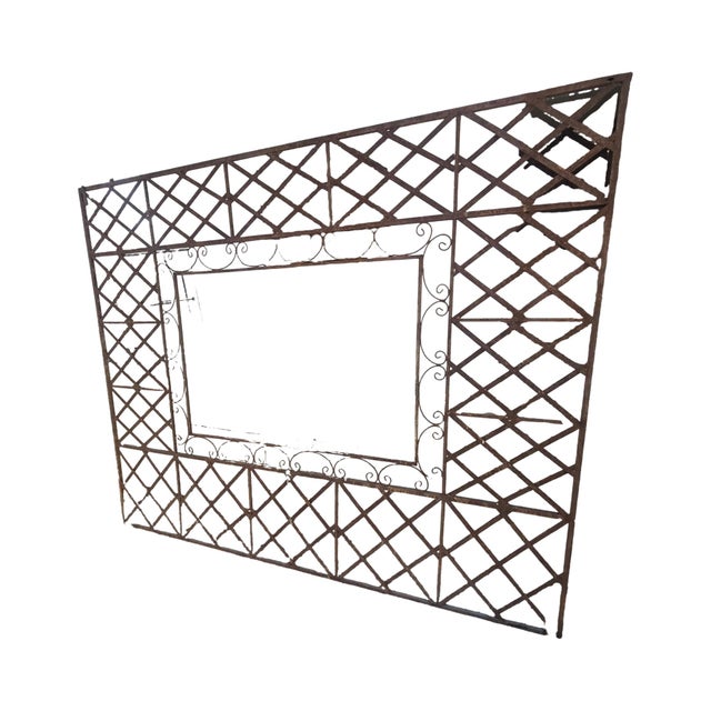 Wrought Iron Loggia Panels (2) For Sale - Image 11 of 12