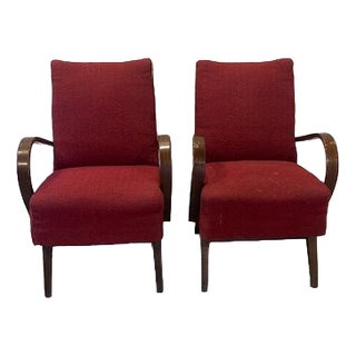 Vintage Mad-Man Chairs, 1940, Set of 2 For Sale