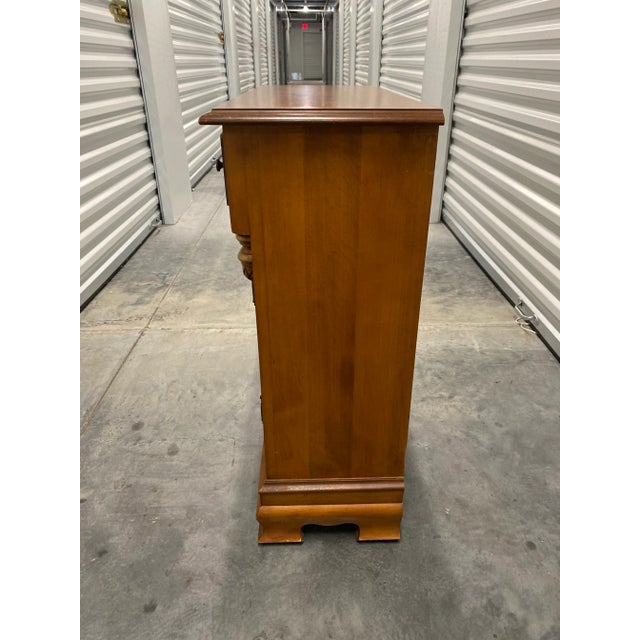 Storage Cabinet Commode Solid Hard Rock Maple by Tell City Hall For Sale In Philadelphia - Image 6 of 11