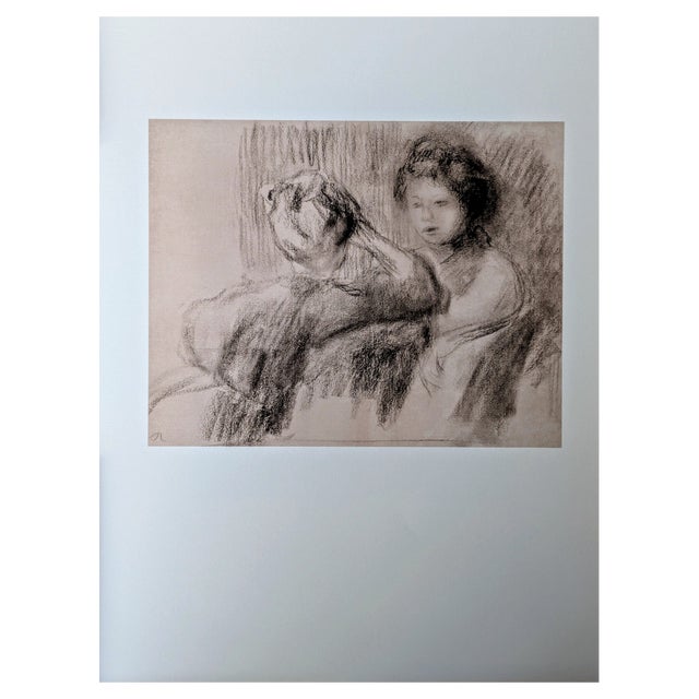 Pierre-Auguste Renoir, Portrait of a Girl, Lithograph For Sale