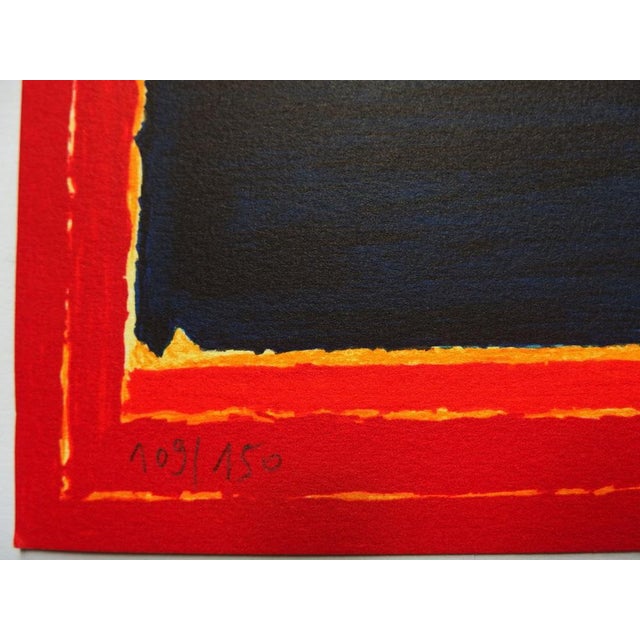 Sayed Haider Raza, Duality, Original Lithograph For Sale - Image 9 of 11