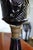 Antique Amethyst Owl & Shield Converted Lamps, Attributed to Boston & Sandwich—Pair For Sale - Image 15 of 18