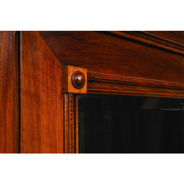 Gründerzeit Wardrobe in Walnut, Late 19th Century For Sale - Image 9 of 18