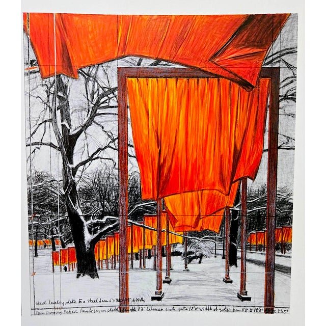 2005 Art Installation Book, "The Gates: Central Park, New York City, 1979-2005", Christo and Jeanne-Claude For Sale - Image 12 of 13