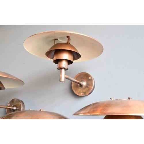 Copper PH4/5 Wall Light by Poul Henningsen for Louis Poulsen, 1970s For Sale - Image 5 of 13