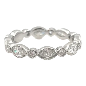 1.28 Ct Diamond Band Size 7