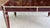Vintage Art Deco Style Deep Burgandy Lacquered Coffee Table With Gold Accents For Sale In Savannah - Image 6 of 12