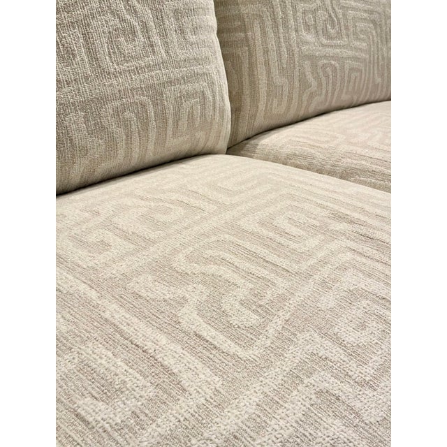 Modern Revelation Little Wave Sectional / Maze Oyster For Sale - Image 3 of 9