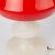 1960s White and Red Table Glass Lamp from OPP Jihlava For Sale - Image 5 of 8